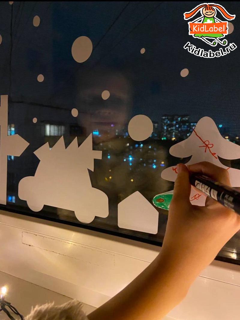 Многоразовые стикеры на окна MagicTime - фото 10