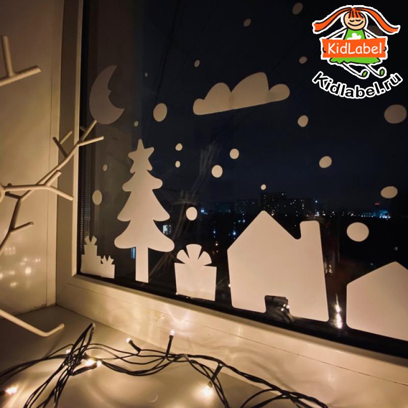 Многоразовые стикеры на окна MagicTime - фото 1